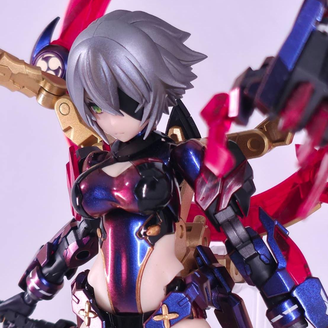 メガミデバイス　塗装完成品。 メガミデバイス 皇巫 スサノヲ 塗装完成品 MEGAMI DEVICE AUV SUSANOWO