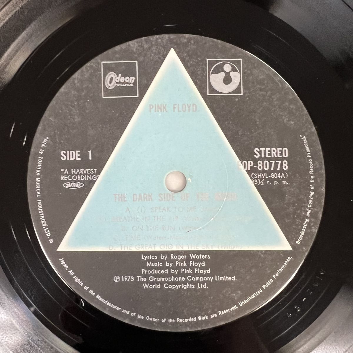 LP/Pink Floyd/The Dark Side Of The Moon/EOP-80778/Rock/レコード/record LP/Pink Floyd/The Dark Side Of The Moon/EOP-80778/Rock/レコード/record
