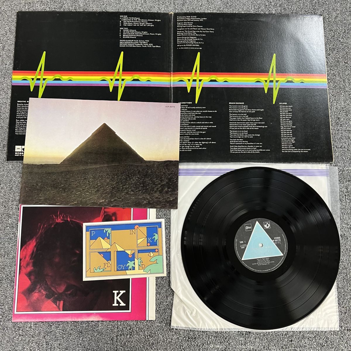LP/Pink Floyd/The Dark Side Of The Moon/EOP-80778/Rock/レコード