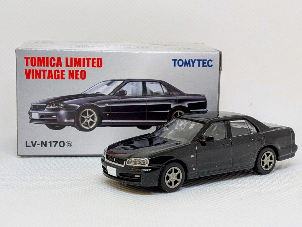 トミーテック TOMICA LIMITED VINTAGE NEO ニッサン スカイライン 25GT-V(2000年式)(黒) LV-N170b