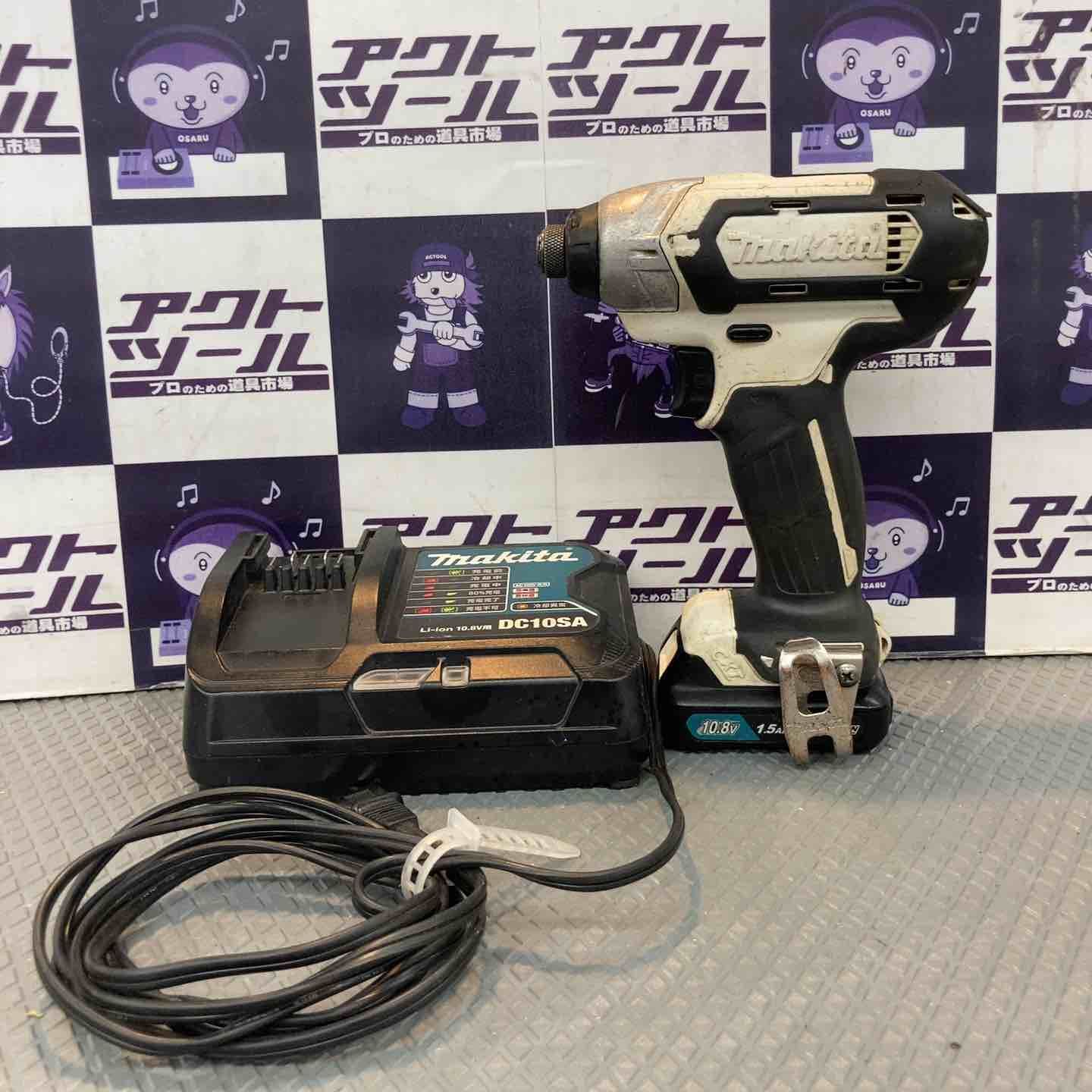 【中古品】マキタ(makita) コードレスインパクトドライバー TD110DSHSW【所沢店】