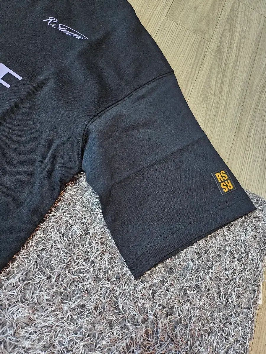 RAF SIMONS ラフ シモンズ ブラック 半袖 Tシャツ RAF プリンティング