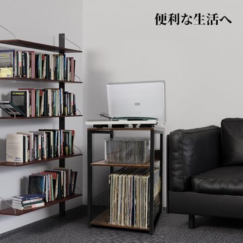 レコードプレーヤースタンド レコードラック レコードプレーヤーテーブル レコード棚 3段 レコード 収納 レコードプレーヤー record player 60?70枚 メタル脚付きts 61e46e94 レコードプレーヤースタンド レコードラック レコードプレーヤーテーブル レコード棚 3段 レコード 収納 レコードプレーヤー record player 60?70枚 メタル脚付きts 61e46e94
