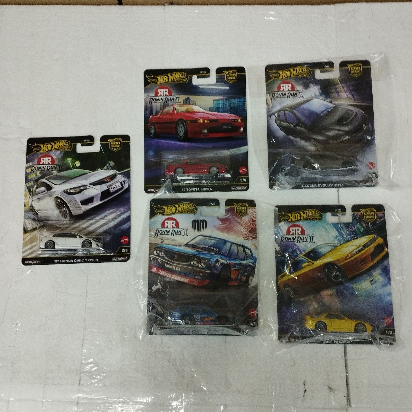 D41184】（未開封品）ホットウィール カーカルチャー ローニン・ランII