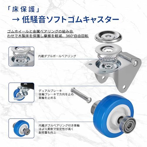 家具移動キャスター 360度回転キャスター付き 台車セット 五輪 ヘルパー リフター 耐荷重約1500kg 移動ドーリー リフター・ブレーキ付き 家具移動ツール 重い物を持ち上げる道具 金属製 台車 軽がるキャリー 5点セット 重物（ 5輪セ 18b7c7c0