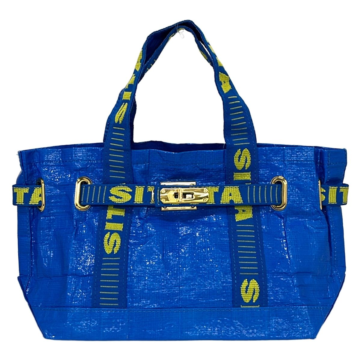 sitaparantica(シータパランティカ) トートバッグ美品 - ブルー×イエロー 7,176円