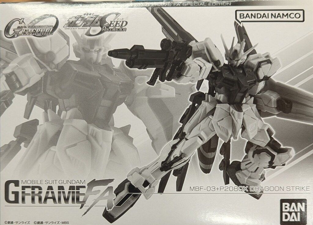 バンダイ GフレームFA 機動戦士ガンダム SEED　Recollection MBF-03+P208QX　ドラグーンストライク