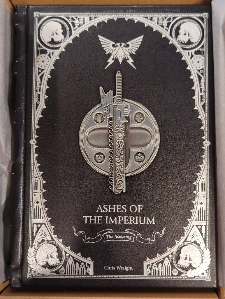 GAMES WORKSHOP WARHAMMER40000 BLACK LIBRARY ASHES OF THE IMPERIUM(Limited Edition)
