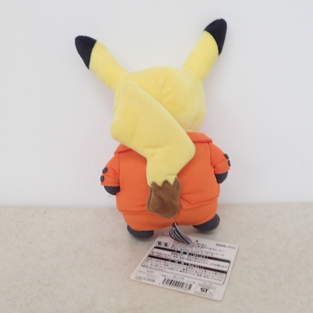ポケモンセンター ぬいぐるみ 団員ごっこピカチュウ フレア団 紙タグ