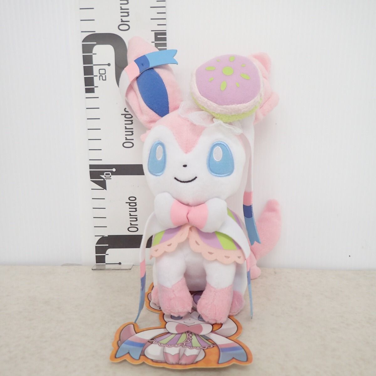 ポケモンセンター ぬいぐるみ ニンフィア We Are TEAM TREAT! 紙タグ