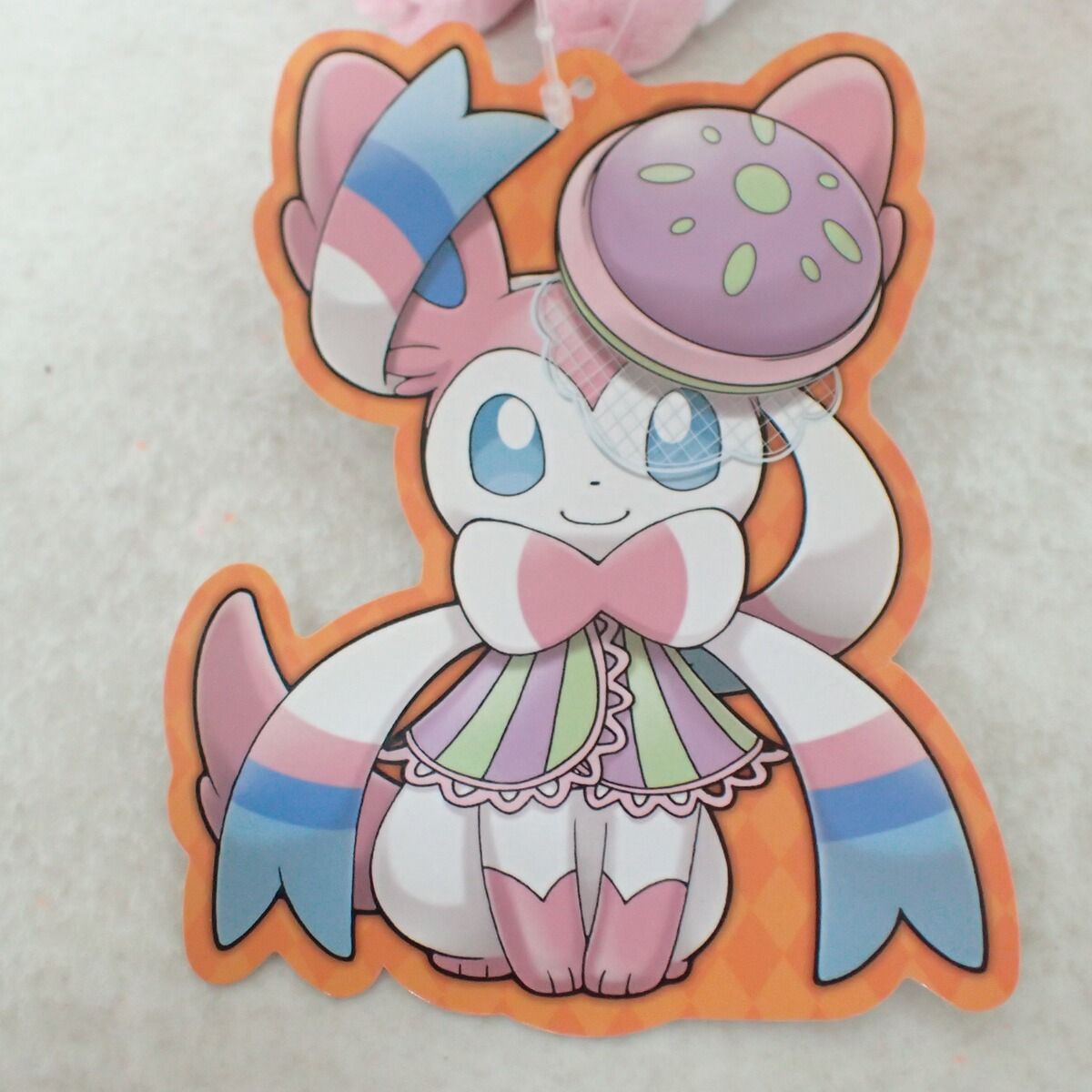 ポケモンセンター ぬいぐるみ ニンフィア We Are TEAM TREAT! 紙タグ
