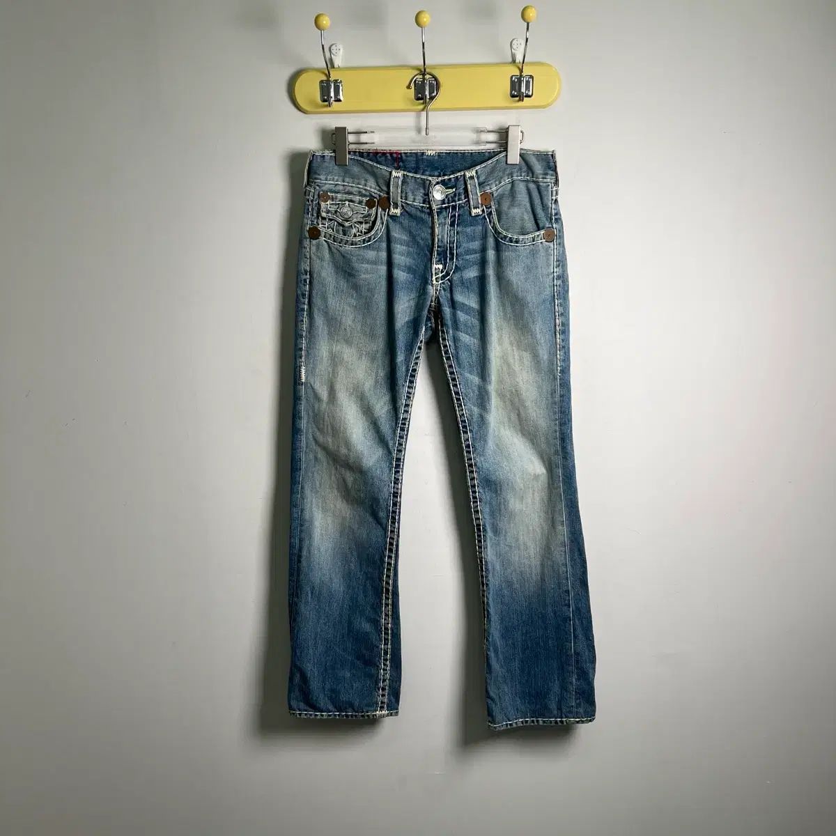 トゥルーレリジョン ビリー スーパーT ブーツカット デニム パンツ 30