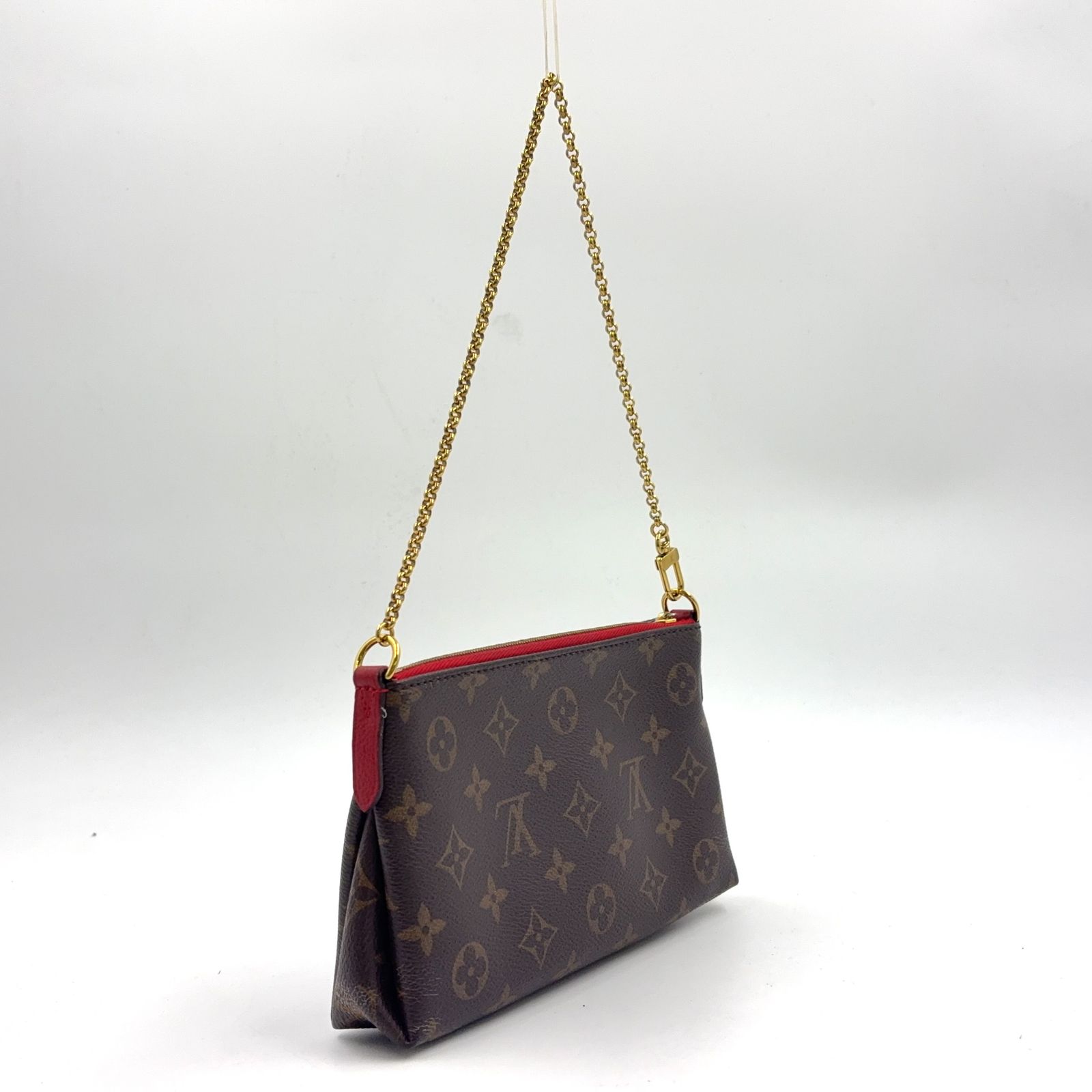 新着 LOUIS VUITTON パラス クラッチ モノグラム モノグラム スリーズ 