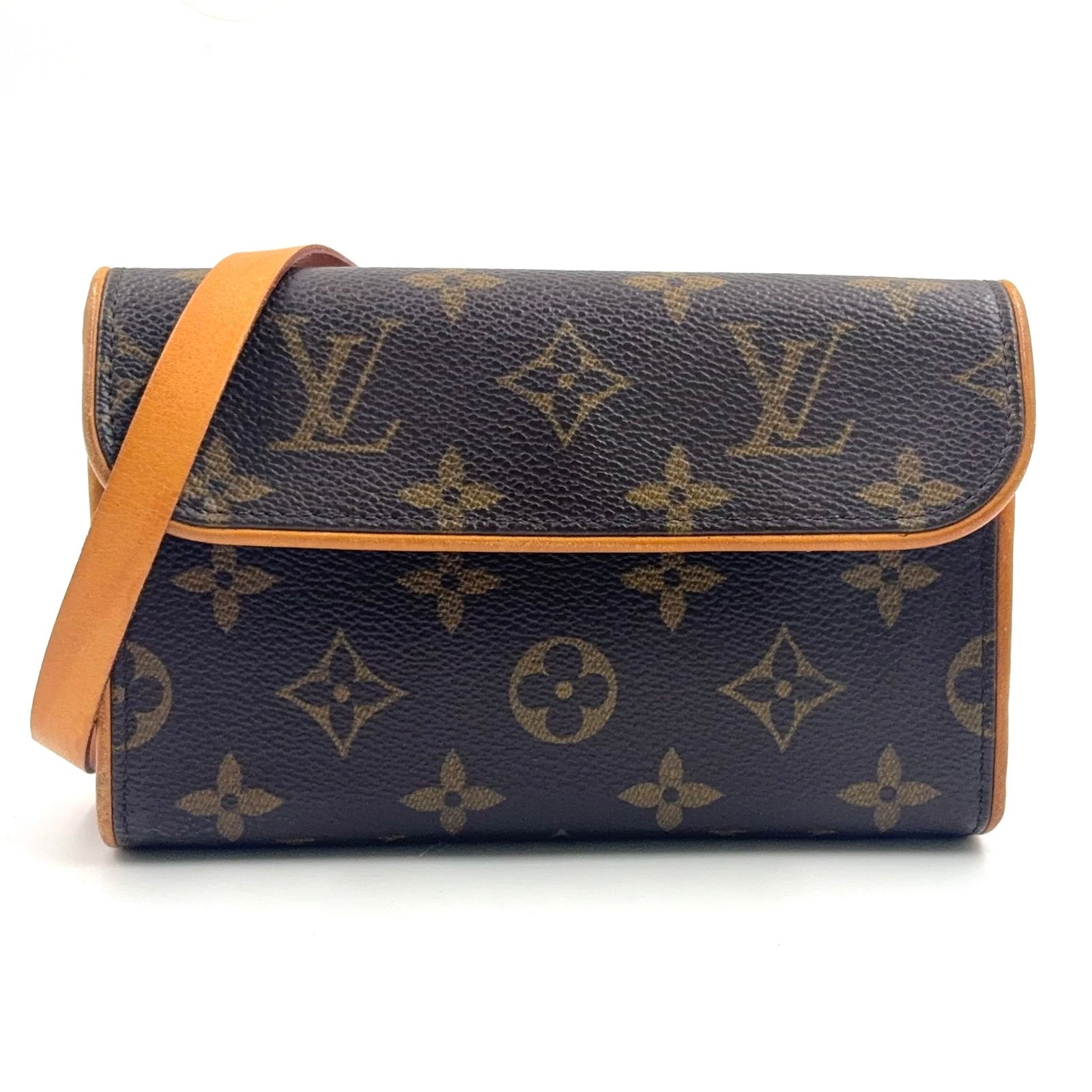 新着 LOUIS VUITTON ポシェット ツインPM モノグラム XS レザー×PVC