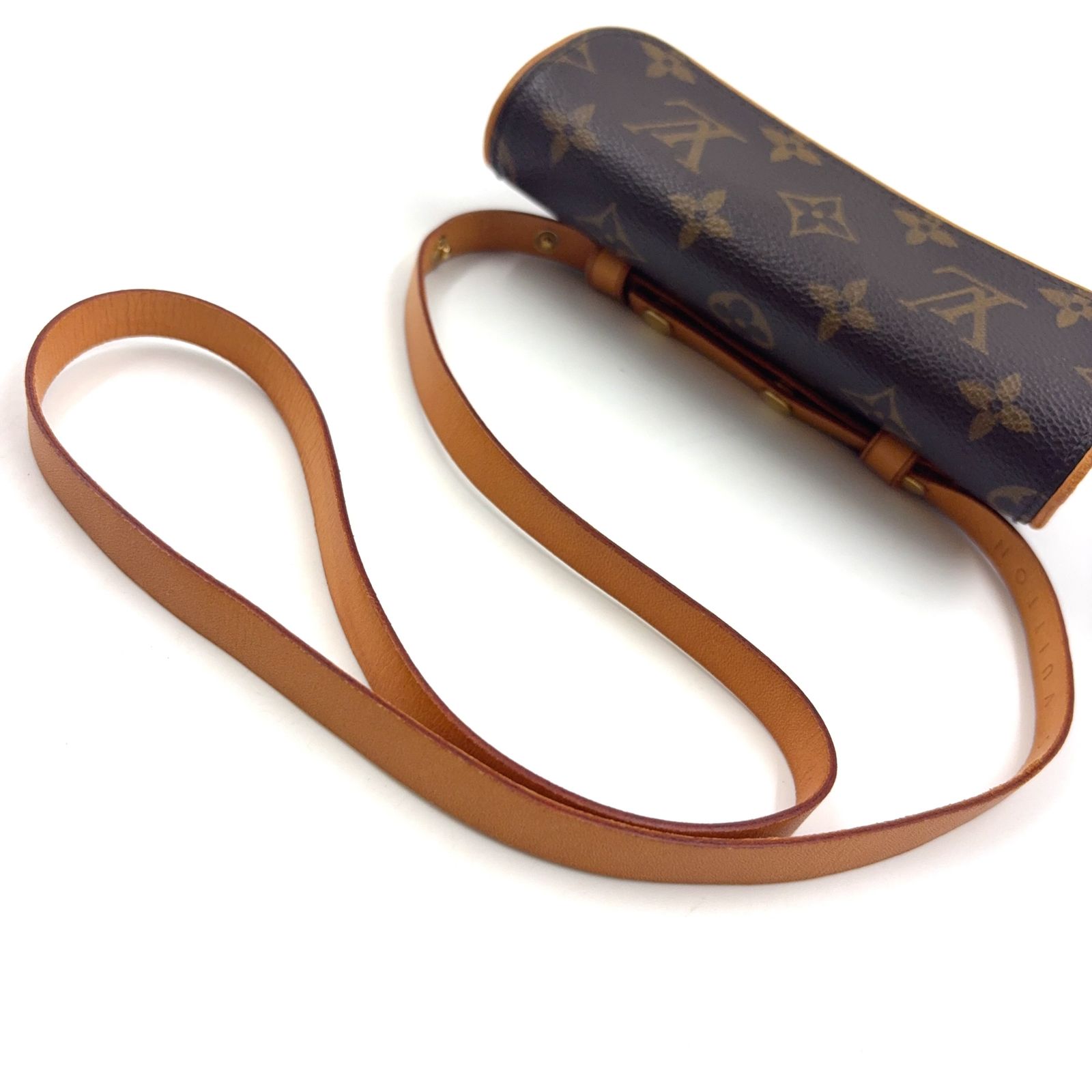 新着 LOUIS VUITTON ポシェット ツインPM モノグラム XS レザー×PVC