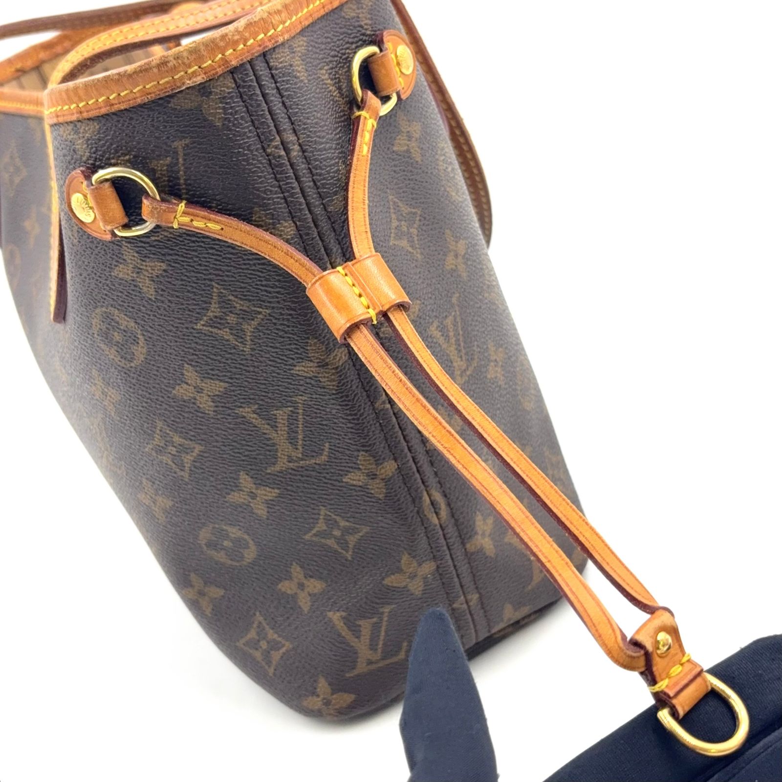 新着 LOUIS VUITTON ネヴァーフルPM モノグラム モノグラム レザー×PVC 