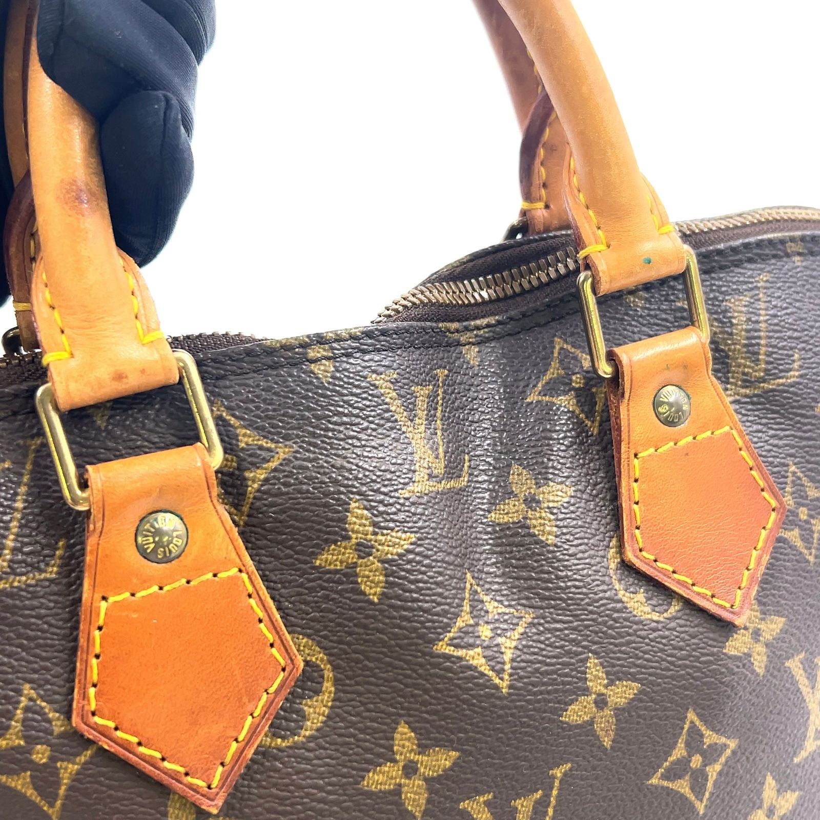 新着 LOUIS VUITTON アルマPM モノグラム モノグラム レザー×PVC 