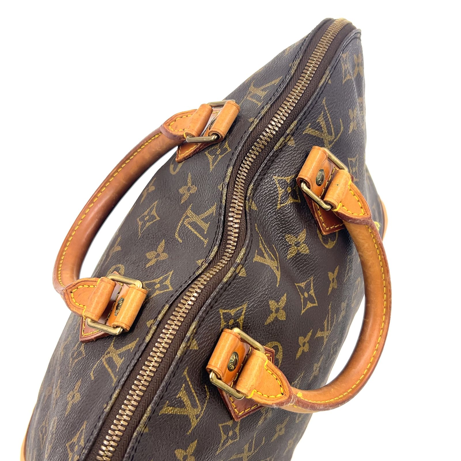 新着 LOUIS VUITTON アルマPM モノグラム モノグラム レザー×PVC 
