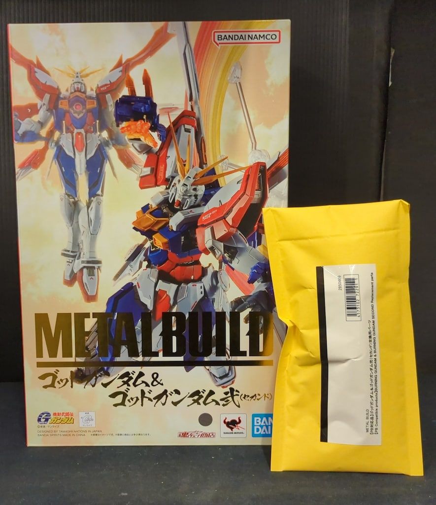 BANDAI SPIRITS METAL BUILD 機動武闘伝Gガンダム ゴッドガンダム&ゴッドガンダム弐 修正パーツ付