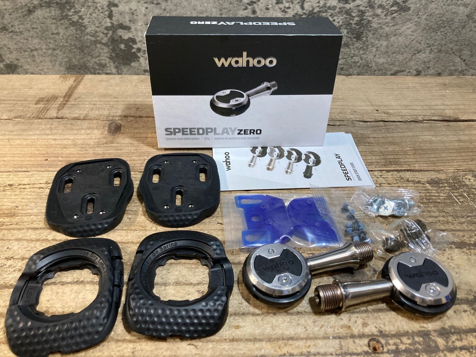 Wahoo SPEEDPLAY ZERO ステンレスペダル未開封① Wahoo SPEEDPLAY ZEROステンレス