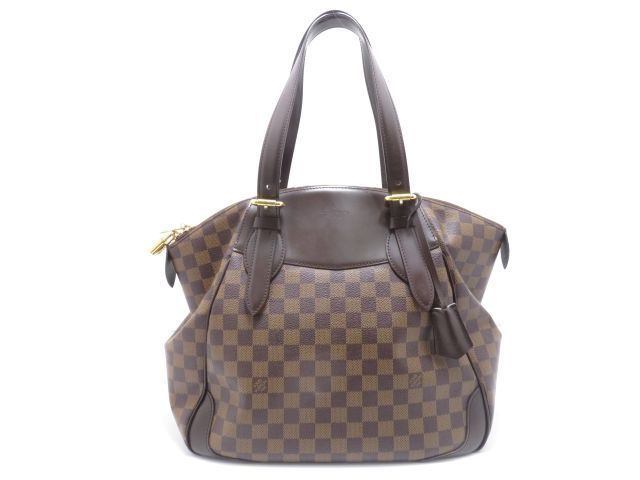 LOUIS VUITTON ルイ・ヴィトン バッグ ヴェローナGM ダミエ バッグ N41119 ハンドバッグ ダミエキャンバス ブラウン レディース【中古】【431】