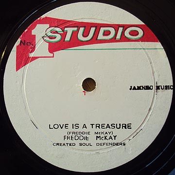 12” Freddie McKay / The Silvertone Love Is A Treasure / Young At Heart NONE Studio One /00250