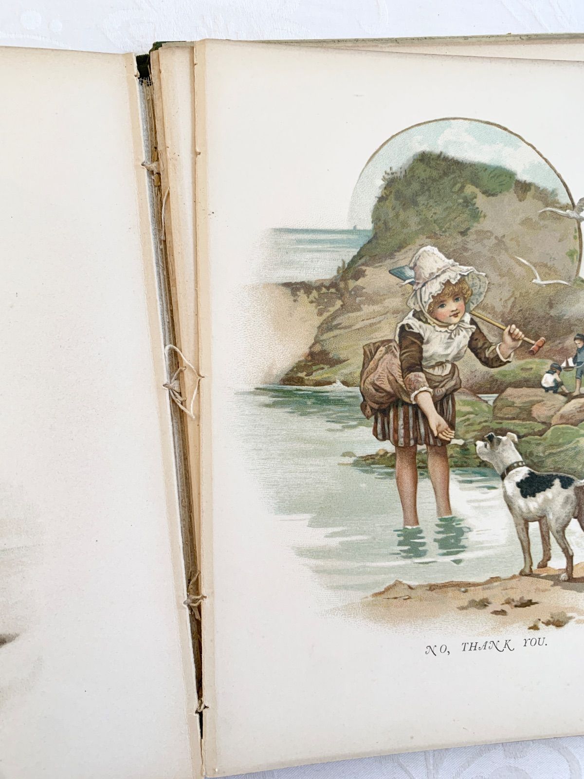 1880s-1890s 優しい挿絵の深い味わい- イギリスのアンティーク詩絵本