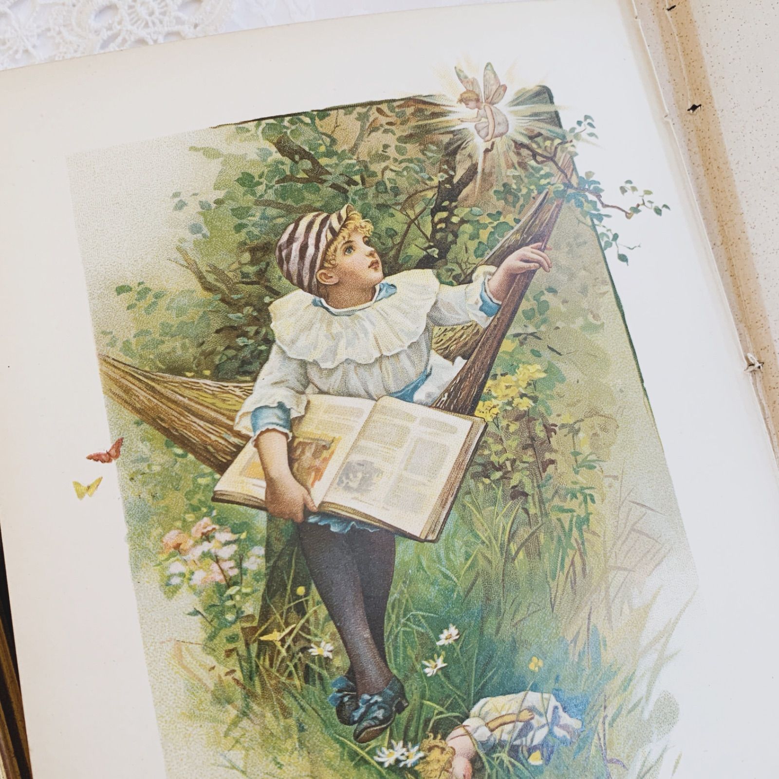 1880s-1890s 優しい挿絵の深い味わい- イギリスのアンティーク詩絵本
