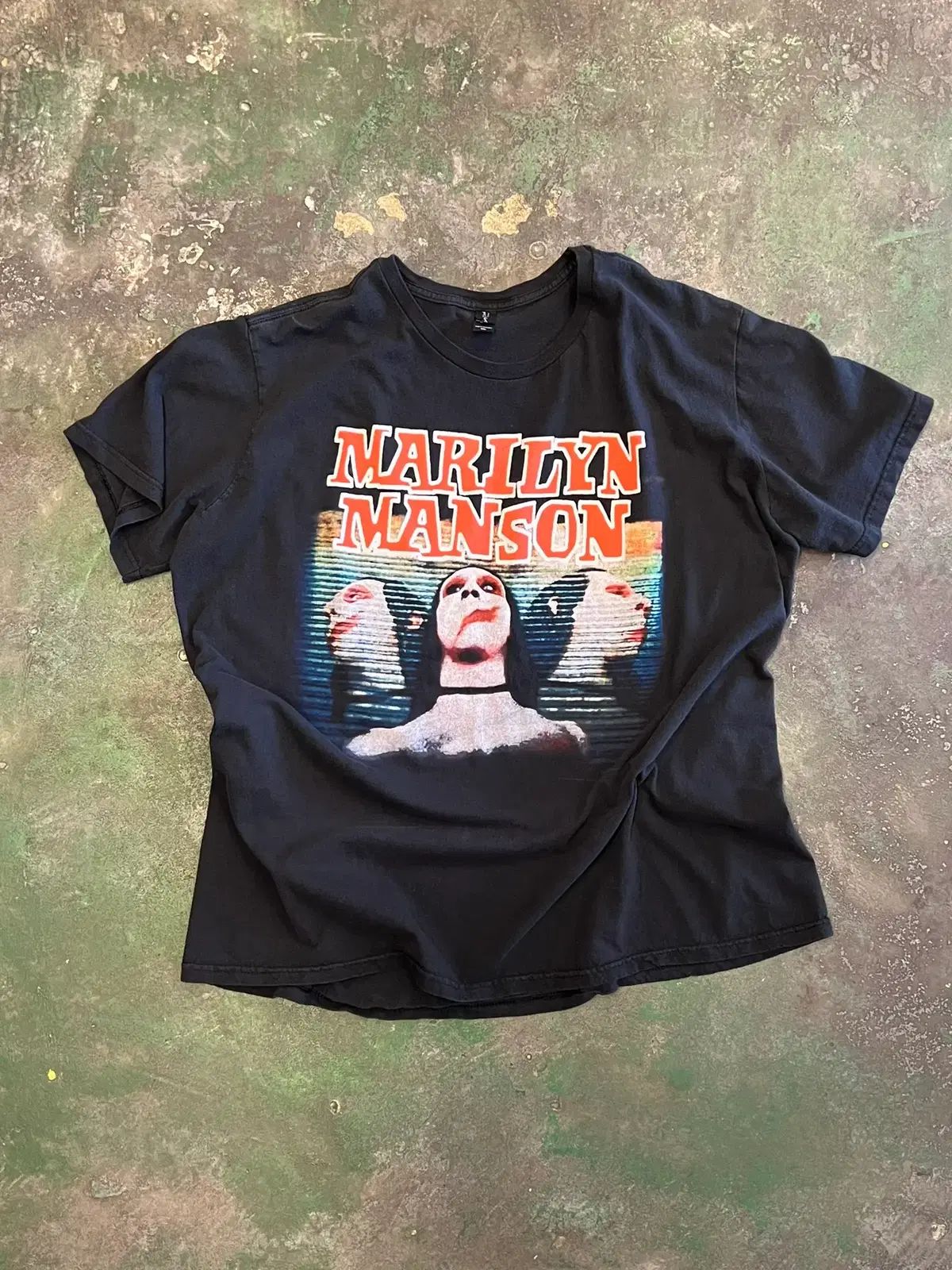 00's 2XL リネン マリリン・マンソン Sweet Dreams ヴィンテージ