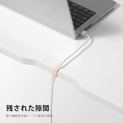 Maihail 机 pcデスク 勉強机 desk ?子 パソコンデスク ゲーミング 一人暮らし 家具 table 学習机 小さい 作業机 ワークデスク gaming desk 幅100*奥行50cm 簡易な単板 白いｍａ