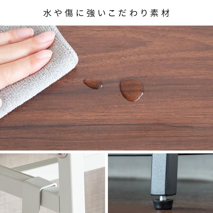 宮武製作所 バッグラック Mersa（メルサ）ホワイト 幅60×奥行き25×高さ85cm フック10本付 BHG-610_WHｍａ