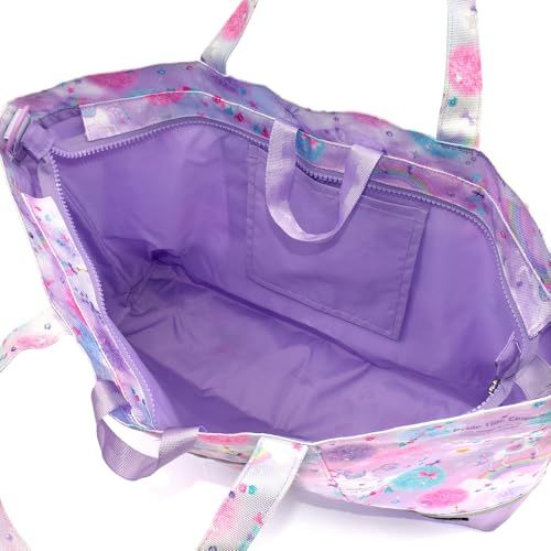 COLORFUL CANDY STYLE レッスンバッグ マチ付きショルダー 撥水タイプ リフレクター付き ユニコーンファンタジー はっ水 軽量 汚れにくい シワ防止 大きめ ショルダー 防犯 安全 反射材付き 女の子 NM380600ma COLORFUL CANDY STYLE レッスンバッグ マチ付きショルダー 撥水タイプ リフレクター付き ユニコーンファンタジー はっ水 軽量 汚れにくい シワ防止 大きめ ショルダー 防犯 安全 反射材付き 女の子 NM380600ma