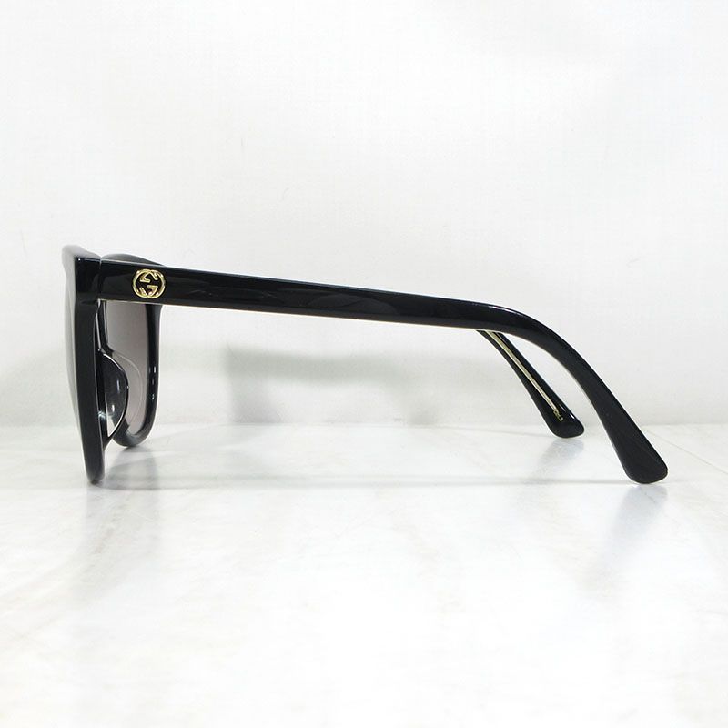 三重本店】 中古 GUCCI | グッチ GG0081SK 001 ウェリントンシェイプ