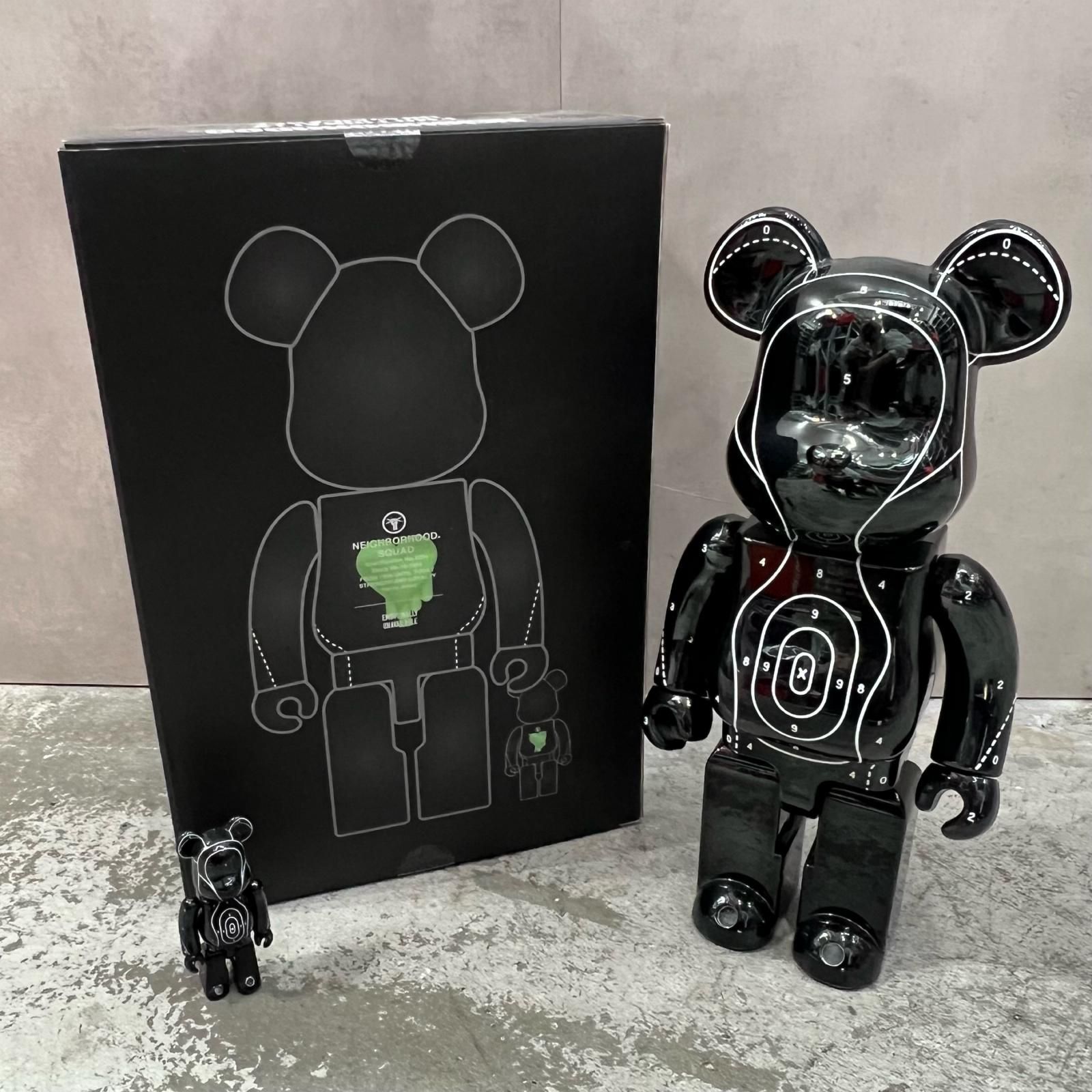 MEDICOM TOY × NEIGHBORHOOD BE@RBRICK 400％ 100％ EMOTIONALLY