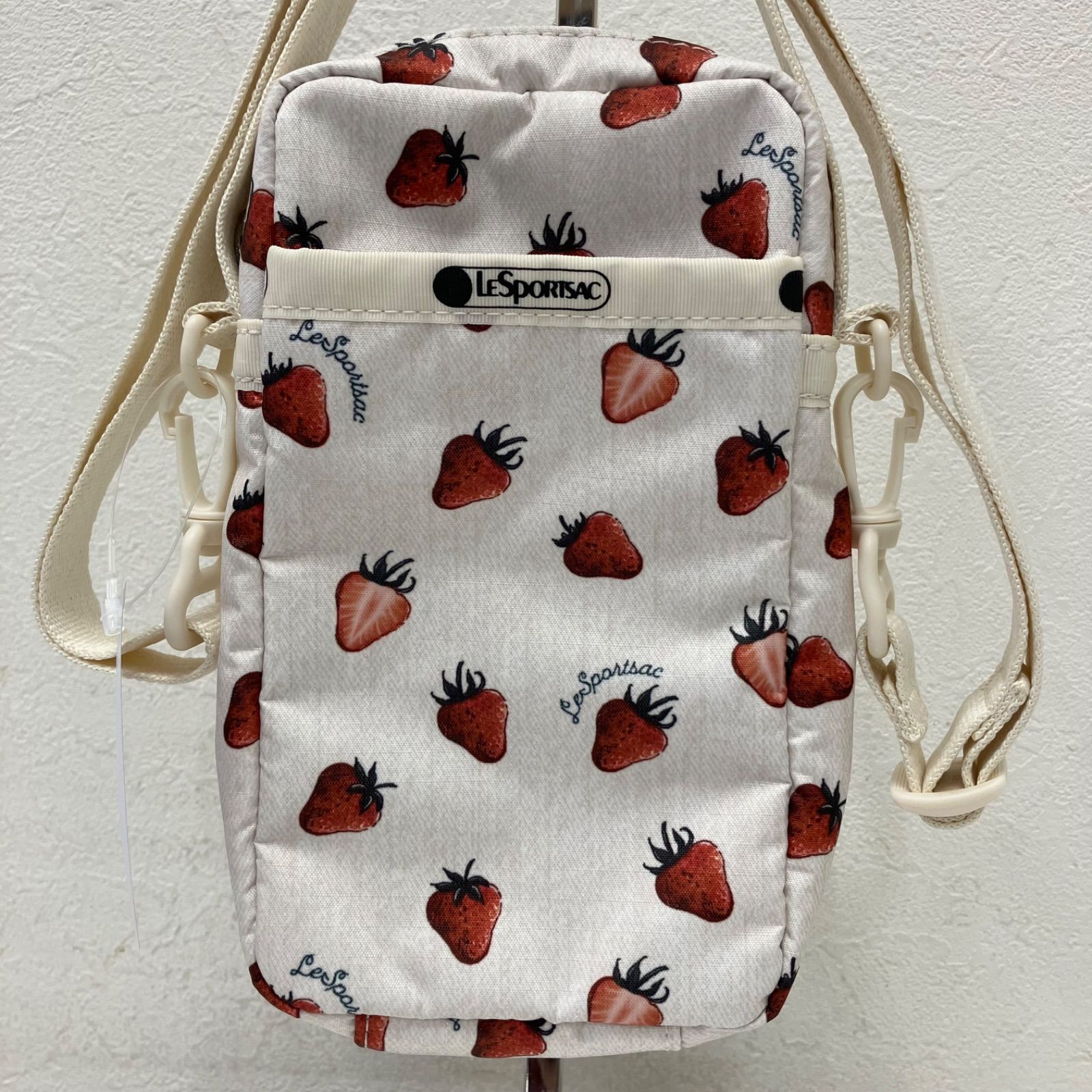 2832 美品 LeSportsac レスポートサック ショルダーバッグ スマホ 