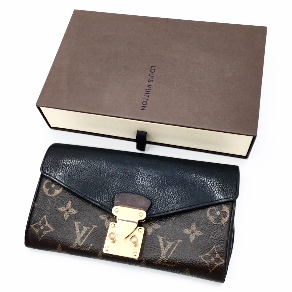 LOUIS VUITTON ルイヴィトン モノグラム ポルトフォイユ パラス 長財布 