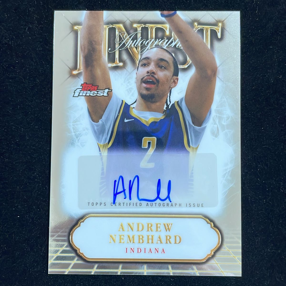 Andrew Nembhard アンドリュー・ネムハード Topps Finest 2024-25 Auto 