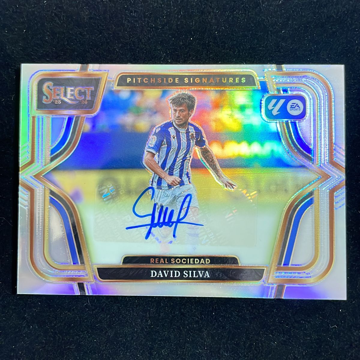 David Silva ダビド・シルバ Panini Select La Liga 2025-26 Silver