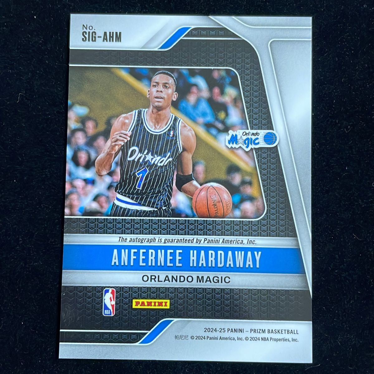 Anfernee Hardaway ペニー・ハーダウェイ Panini Prizm 2024-25 Auto