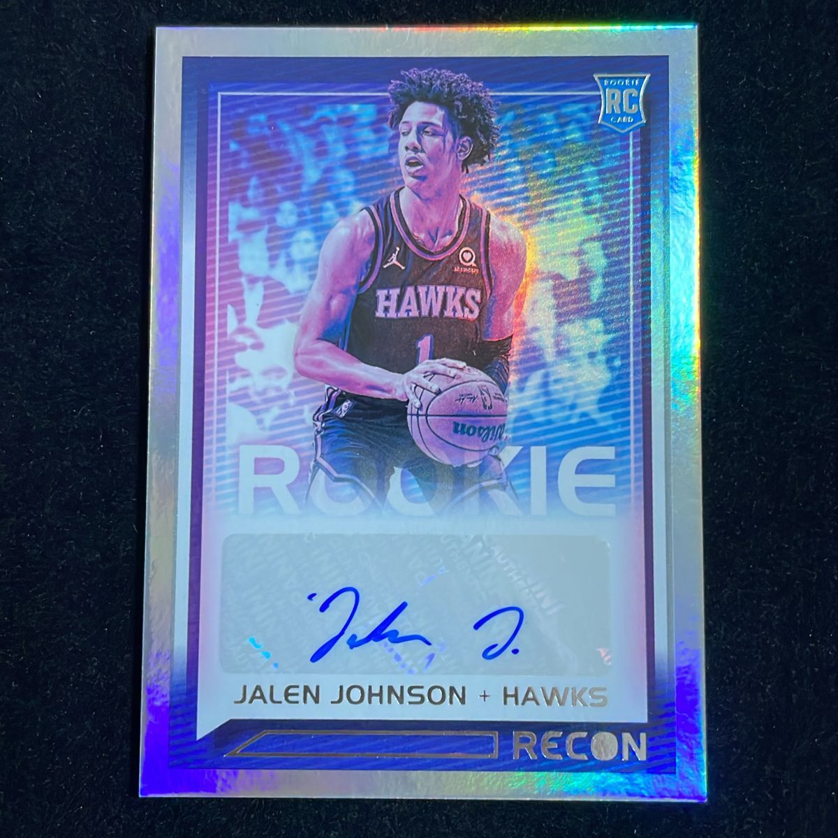 Jalen Johnson ジェイレン・ジョンソン Panini Recon 2021-22 RC Auto