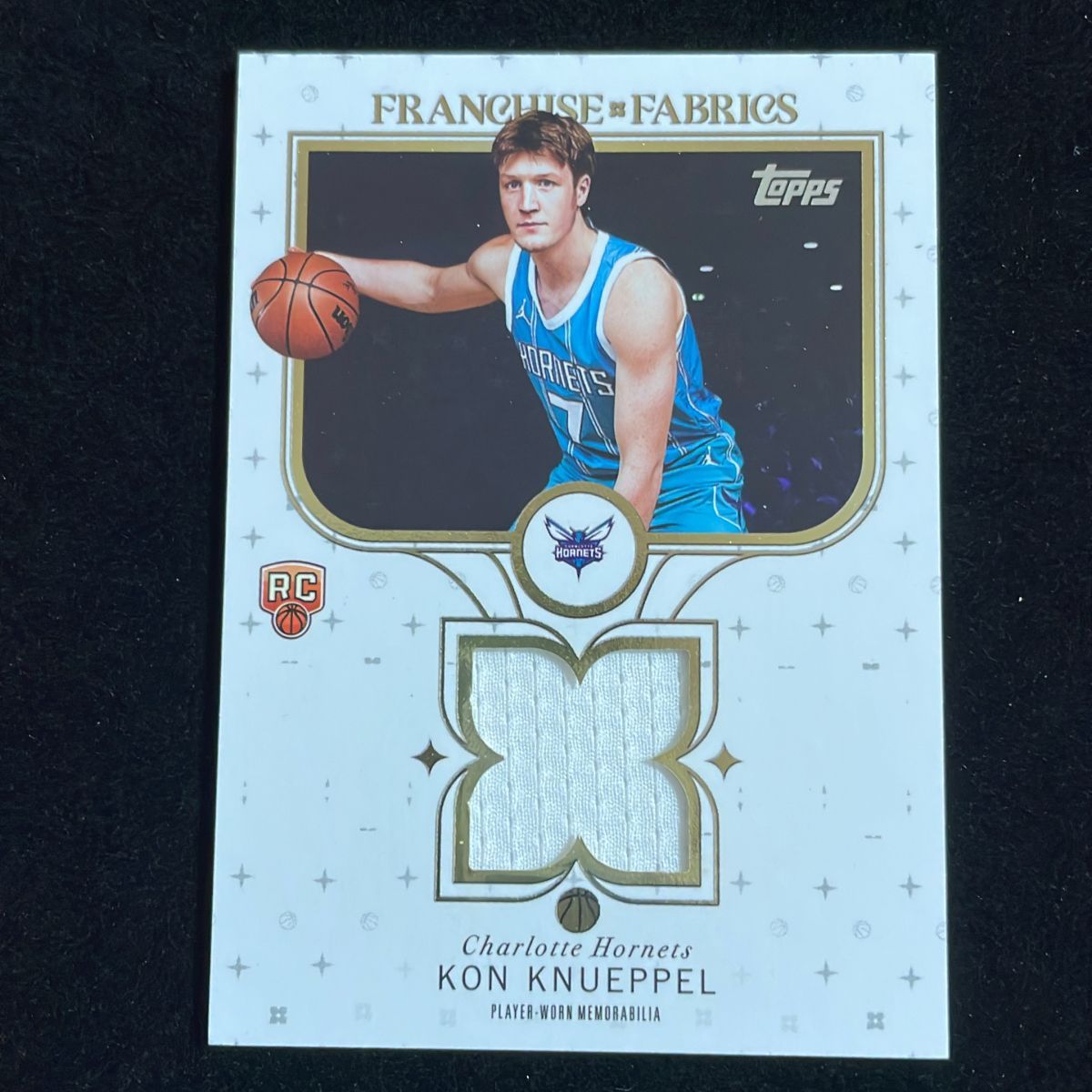 Kon Knueppel コン・カニップル Topps Flagship 2025-26 RC Jersey 