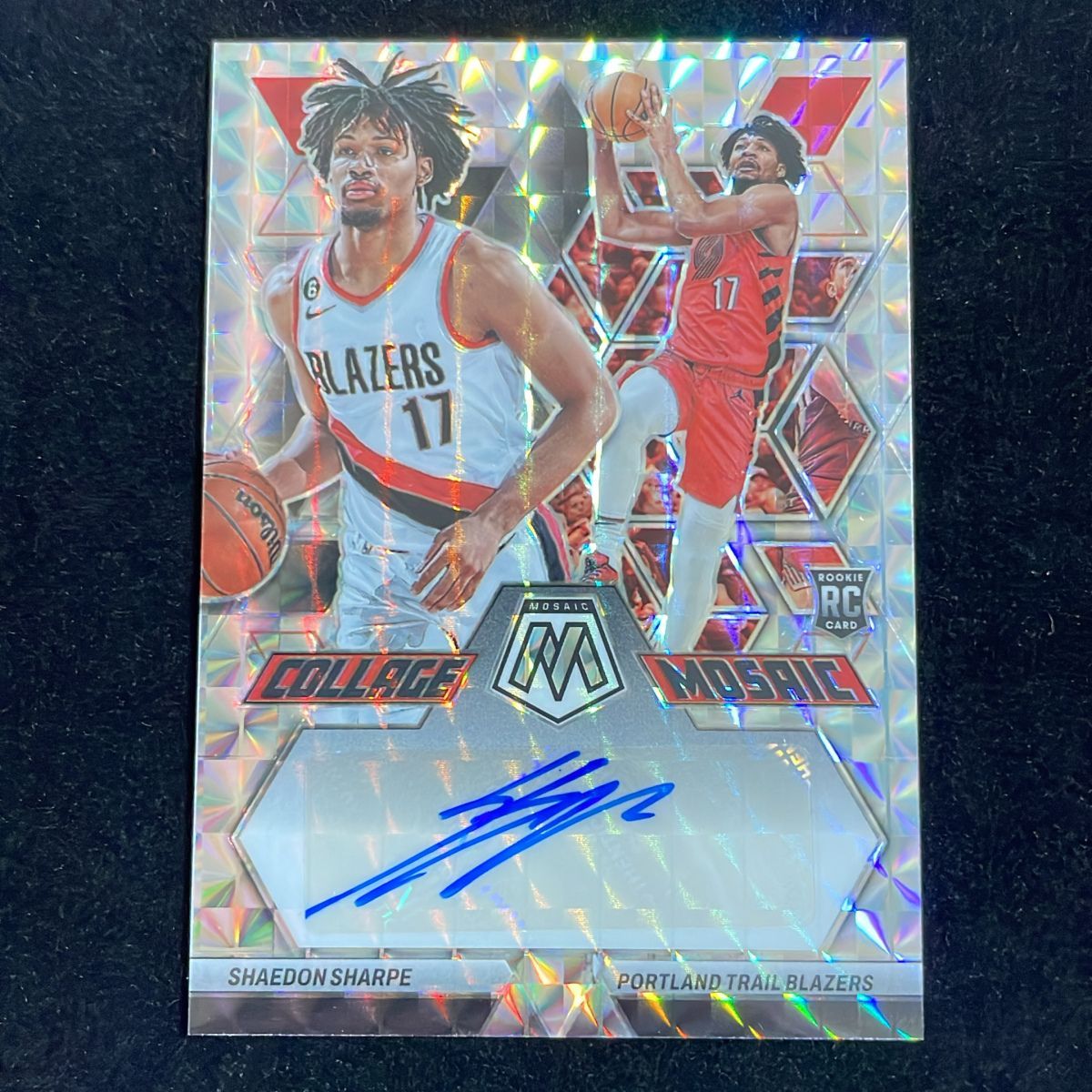 Shaedon Sharpe シェイドン・シャープ Panini Mosaic 2022-23 RC Auto