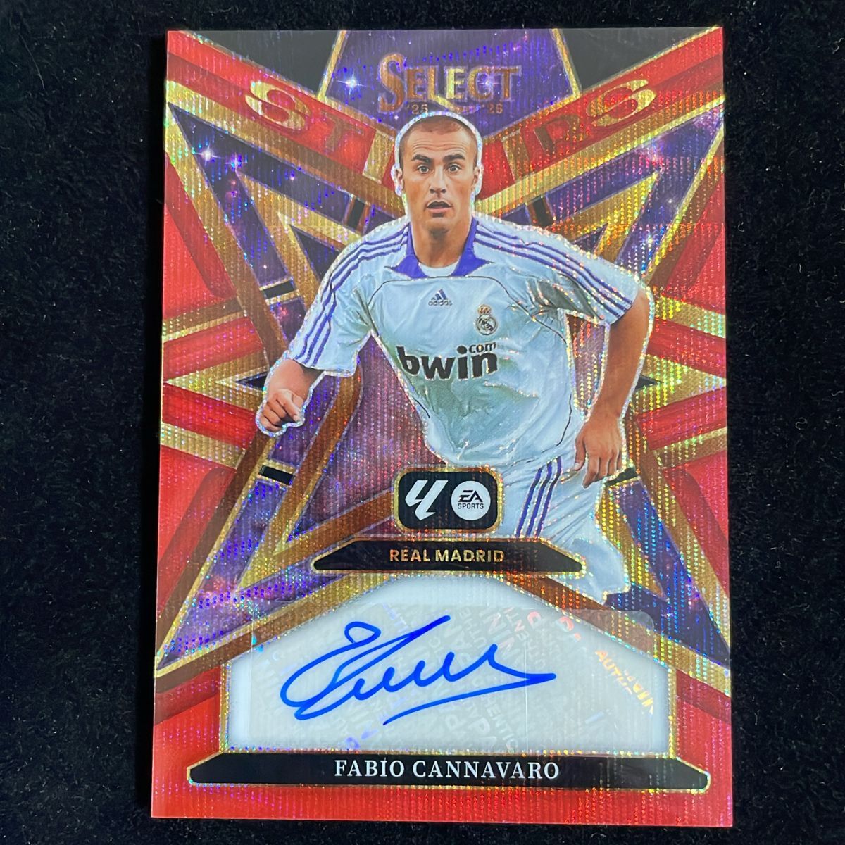 Fabio Cannavaro カンナバーロ Panini Select La Liga 2025-26 Red