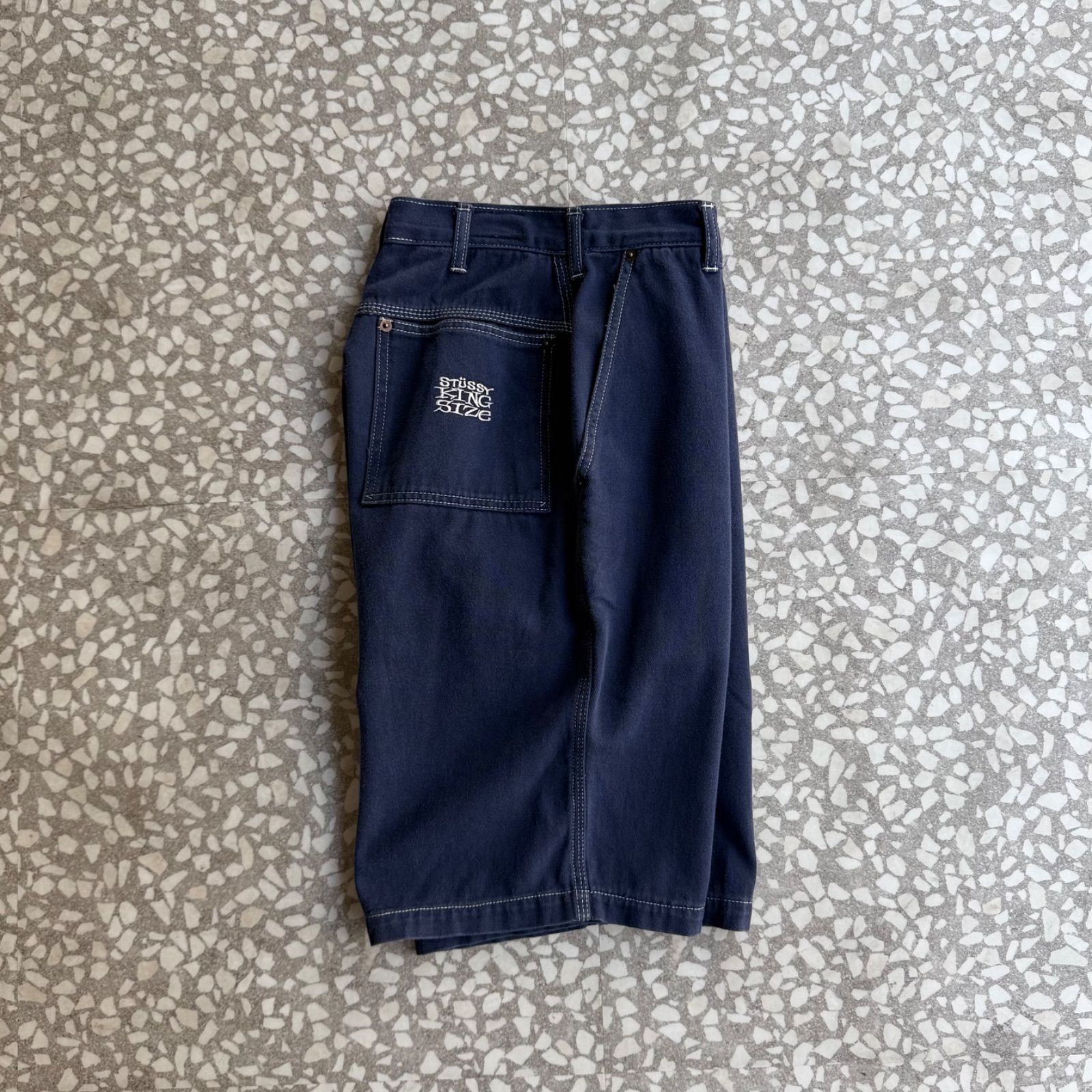 STUSSY / 80-90's KING SIZE short pants size 28 オールドステュシー