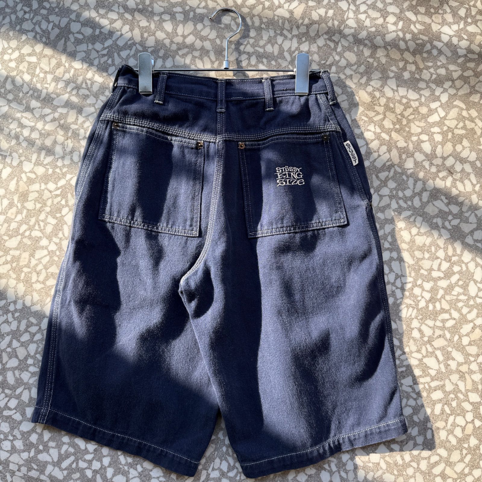 STUSSY / 80-90's KING SIZE short pants size 28 オールドステュシー