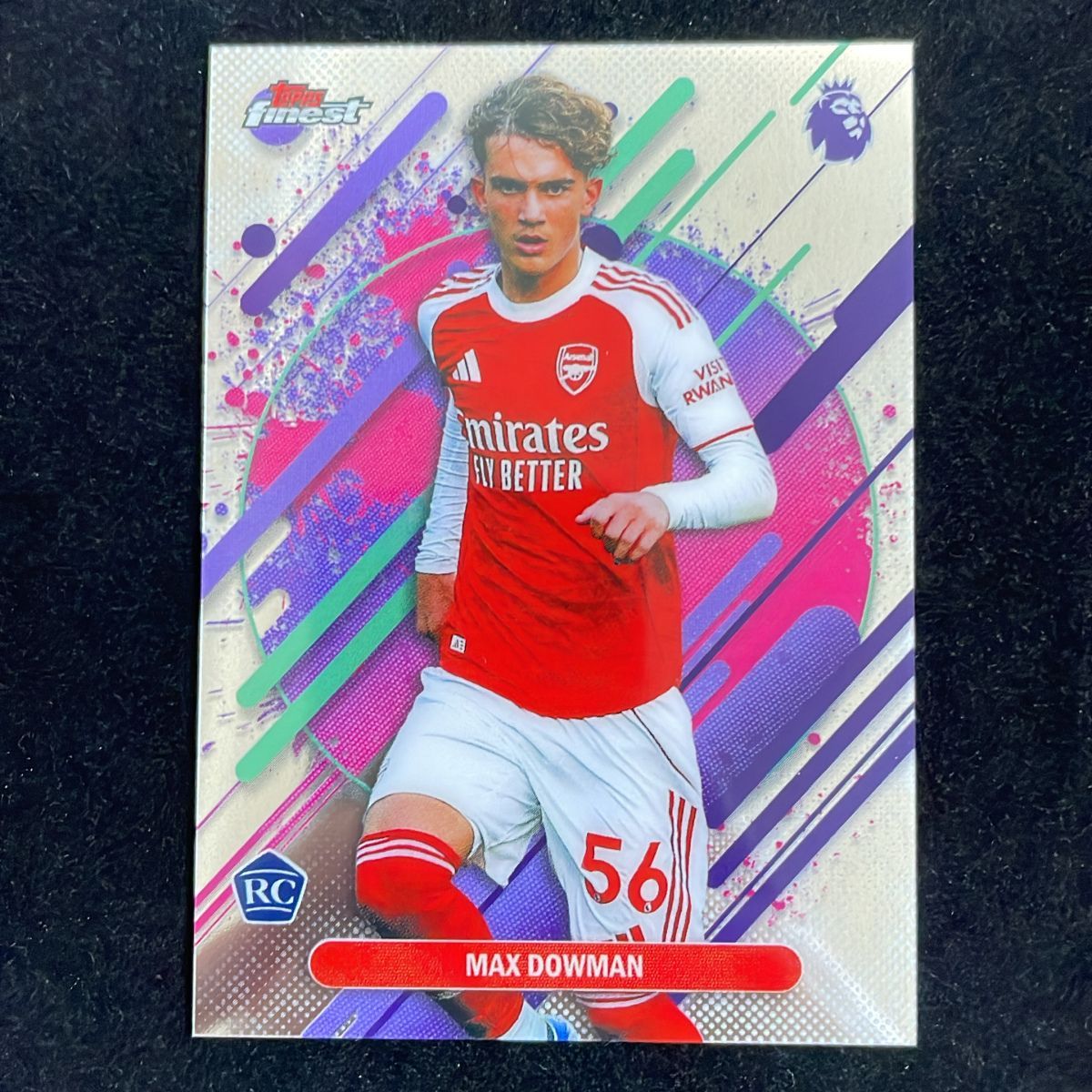 Max Dowman マックス・ダウマン Topps Finest Premier League 2026