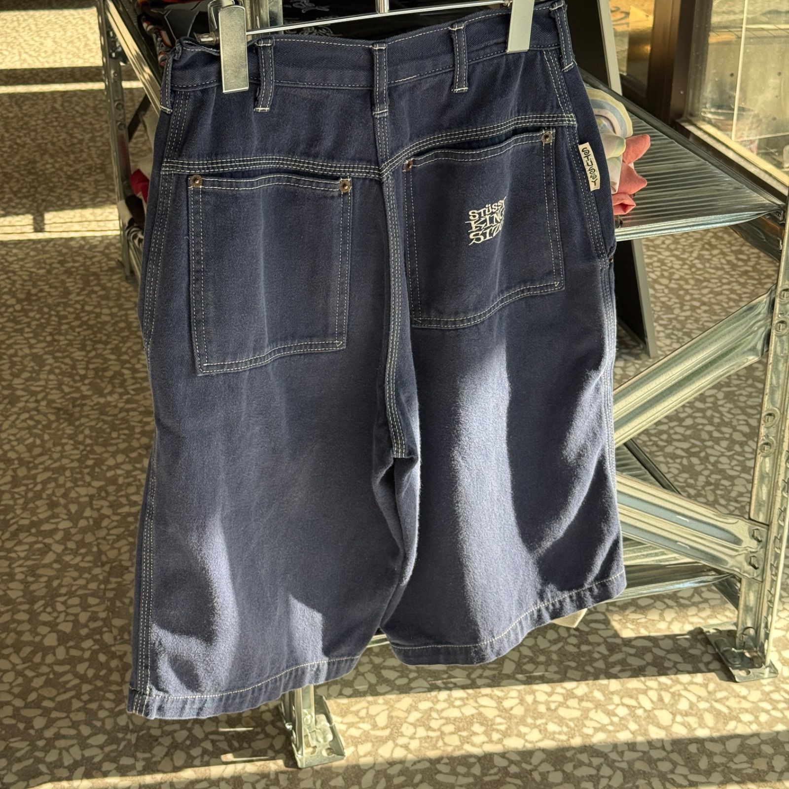 STUSSY / 80-90's KING SIZE short pants size 28 オールドステュシー