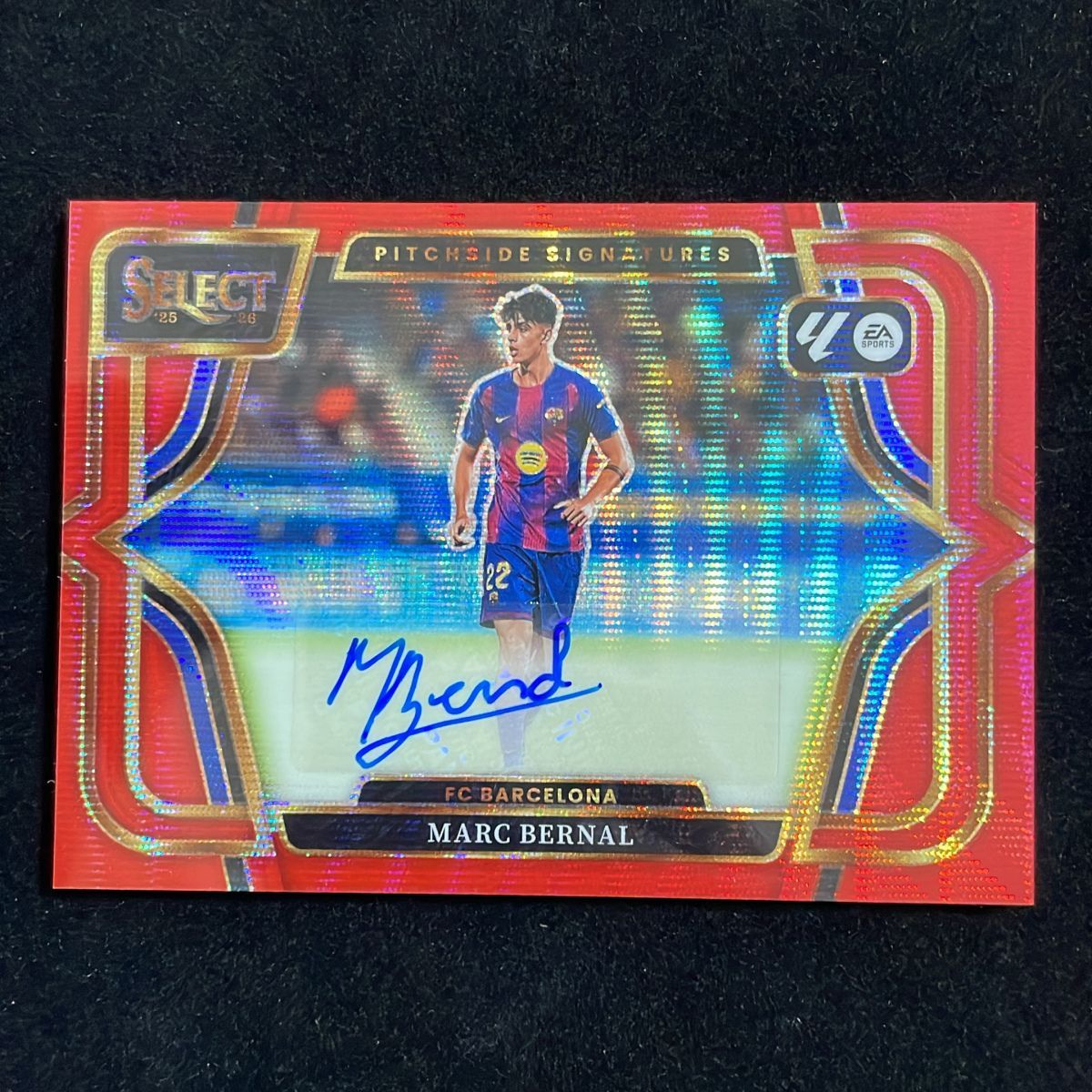 Marc Bernal マルク・ベルナル Panini Select La Liga 2025-26 Red