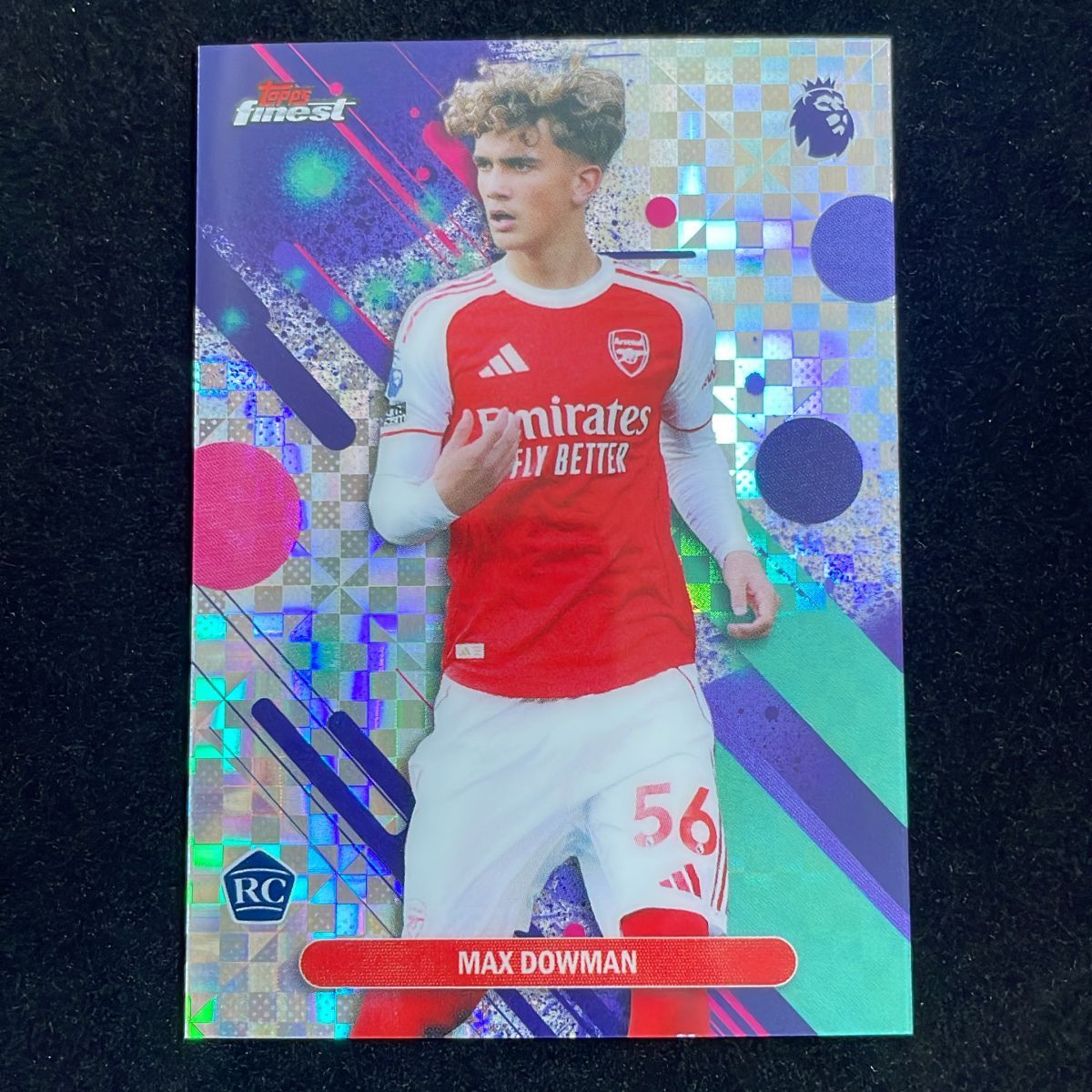 Max Dowman マックス・ダウマン Topps Finest Premier League 2026 