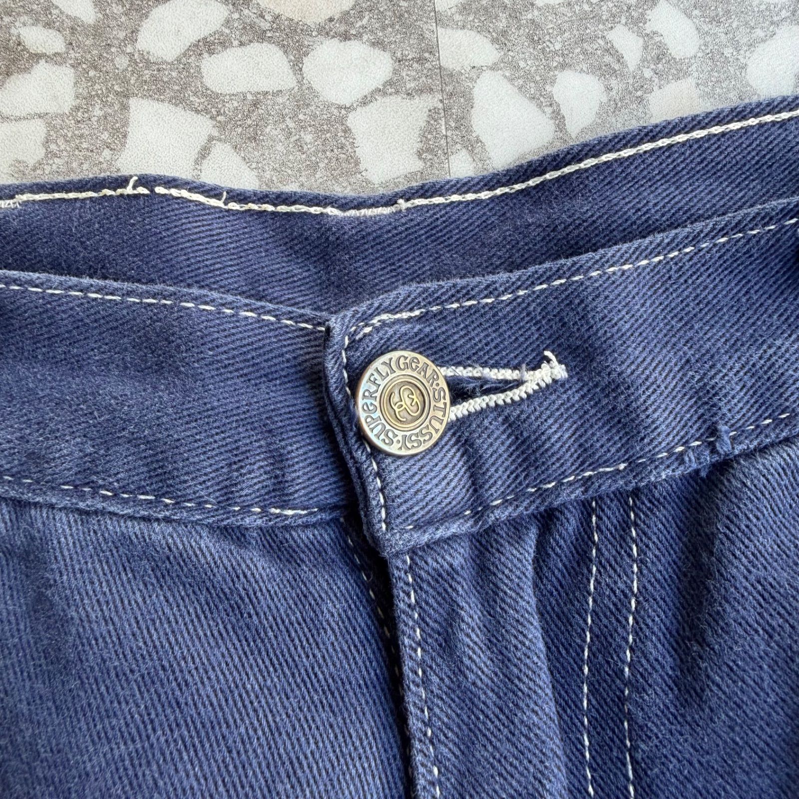 STUSSY / 80-90's KING SIZE short pants size 28 オールドステュシー